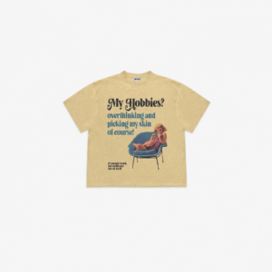 Tricou „My Hobbies” Overthinking – Tricou Vintage Aesthetic