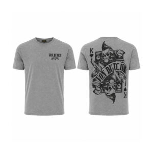 Tricou Von Dutch King Rockabilly – Gri Vintage | Print Spate Unisex